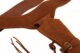 Ceinturon Cowboys en cuir avec un holster - Vue 4
