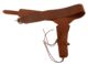 Ceinturon Confederation State  – 110 cm – Marquage CS + holster. - Vue 3