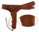Ceinturon Confederation State  – 110 cm – Marquage CS + holster. - Vue principale