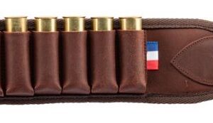 Cartouchières croupon ciré marron à tubes - Country Sellerie