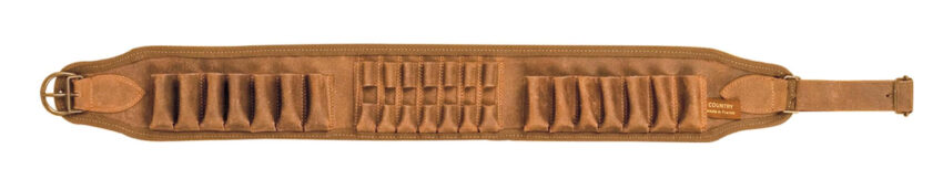 Cartouchière croupon ciré mixte balles et cartouches – Country Sellerie - Vue principale