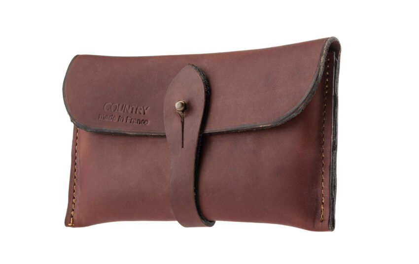 Pochette cuir gras – Country Sellerie - Vue principale