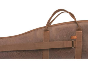 Fourreau en vinyle marron pour carabine et lunette