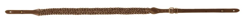 Bretelle fusil croûte tressée 7 brins – Country Sellerie - Vue principale