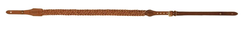 Bretelle cuir gras tressée 7 brins – Country Sellerie - Vue principale