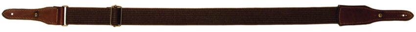 Bretelle cuir gras cobra, sangle coton – Country Sellerie - Vue principale