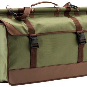 Sac de battue vert/marron en toile - Country - mallettes, étuis à fusils, housses & sacs à dos.