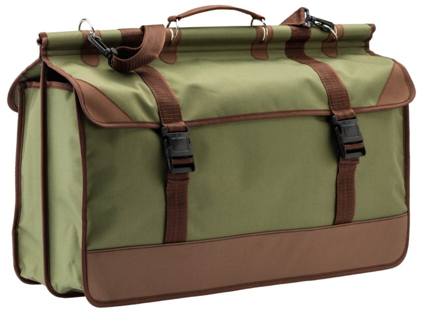 Sac de battue vert/marron en toile – Country - Vue principale