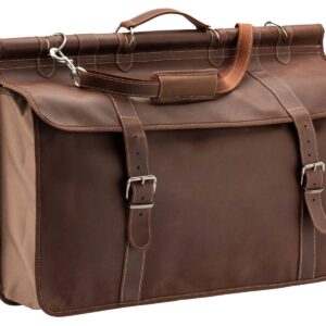 Sac de battue marron en cuir - Country Sellerie - mallettes, étuis à fusils, housses & sacs à dos.