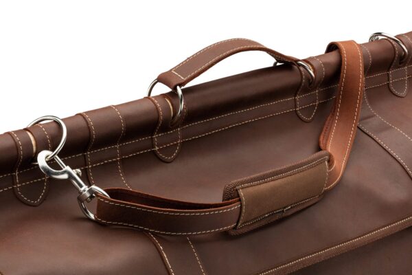 Sac de battue marron en cuir - Country Sellerie – Image 4