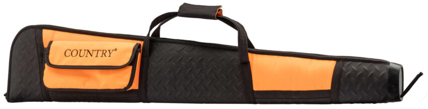 Fourreau orange/noir en cordura pour fusil de chasse – Country Sellerie - Vue principale