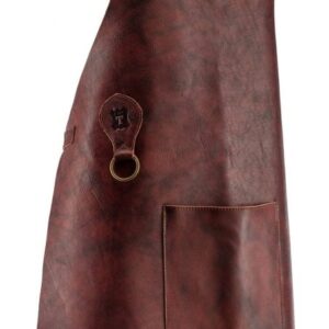 sans marque EA - Tablier d'atelier 100% cuir - sets de nettoyages & brosses