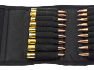Etui nylon noir pour 18 balles de grande chasse