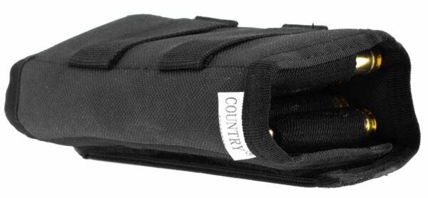Etui nylon noir pour 18 balles de grande chasse – Image 4
