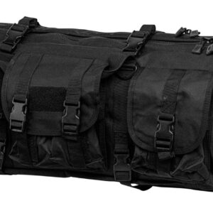 sans marque EA - Housse tactique noire pour armes longues - 92 cm - mallettes, étuis à fusils, housses & sacs à dos.