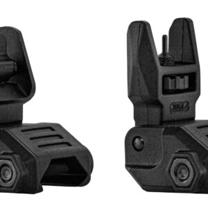 DLG TACTICAL - Organes de visée Flip-Up bas réglables - lunettes de tir & tactiques