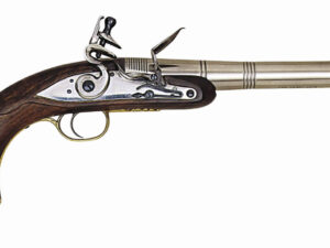 Pistolet Queen Ann à silex cal. .50