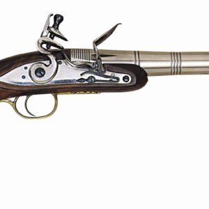 Davide PEDERSOLI & C - Pistolet Queen Ann à silex cal. .50 - armes de poing historiques