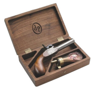 Davide PEDERSOLI & C - Pistolet en coffet Derringer Liegi luxe cal. .44 - armes de poing historiques