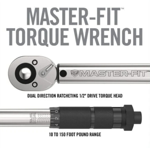 Kit pour AR15 REAL AVID MASTER-FIT Clef dynamométrique + 12 pièces – Image 4