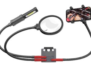 Station main libre Real Avid Loupe / Lampe / Porte téléphone