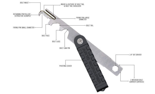 Real Avid outil grattoir AR15 – Image 2