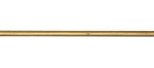 Baguette de nettoyage en laiton pour canons (1 pièce)