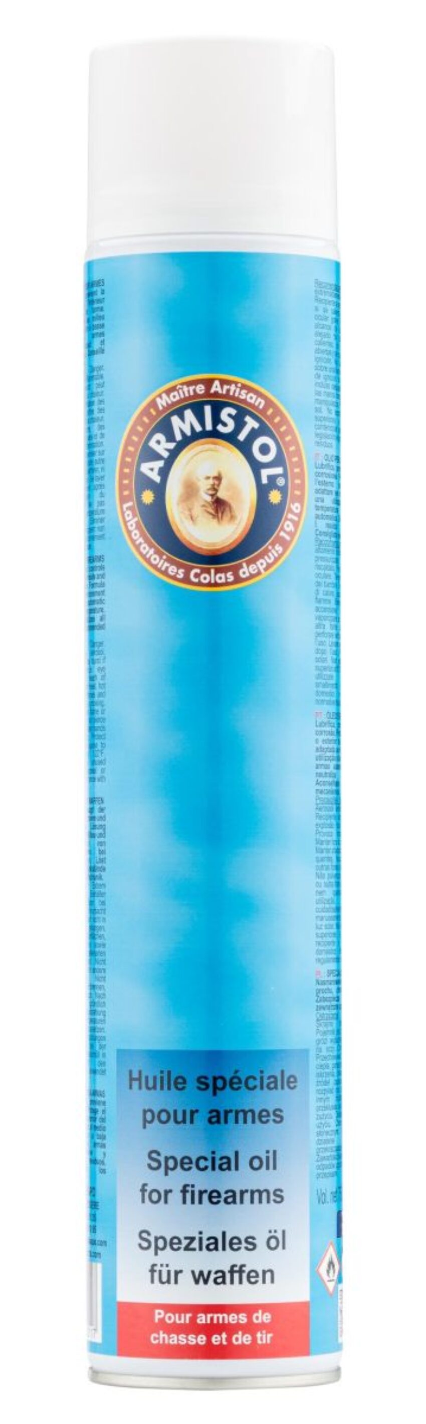 Aérosol huile 750 ml - Vue principale