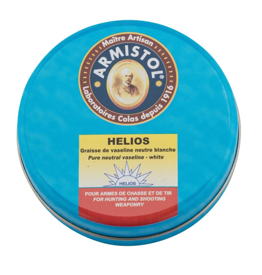 Boîte de graisse de vaseline neutre blanche Helios – Armistol - Vue principale