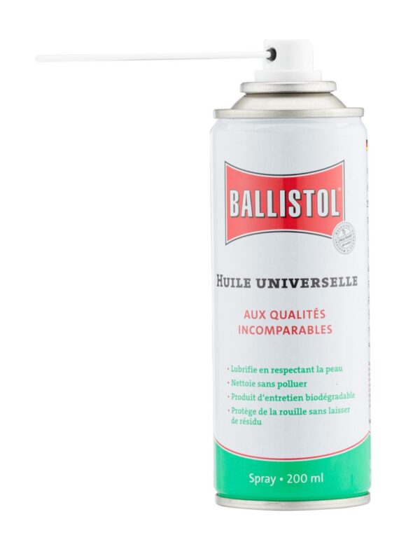 Aérosol huile universelle 200 ml - Ballistol – Image 2