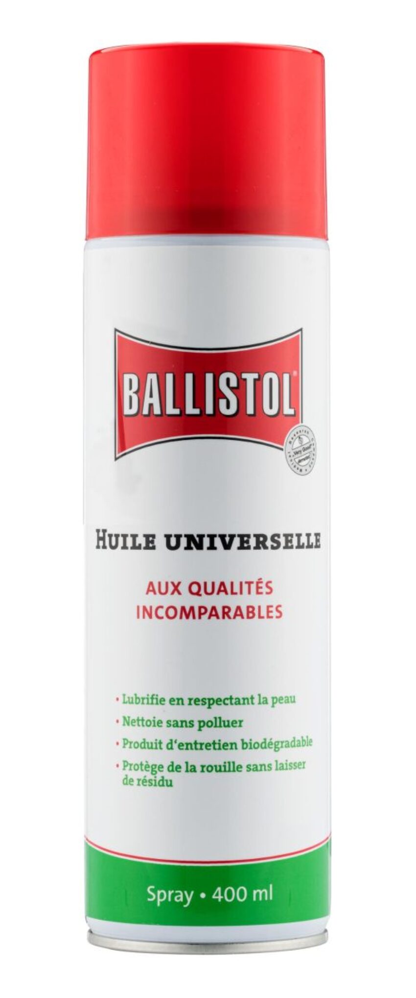 Aérosol huile universelle 400 ml. – Ballistol - Vue principale