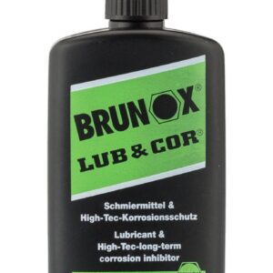 Lubrifiant Lub & Cor en bouteille 100 ml avec orifice goutte à goutte - Brunox - produits d'entretien & droguerie