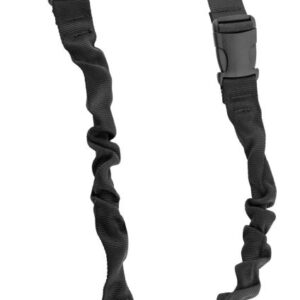 VEGA - Sangle 1 point dégrafable avec attache crocodile Noire - airsoft - equipement tactiques