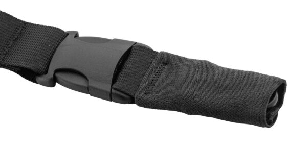 Sangle 1 point dégrafable avec attache crocodile Noire – Image 3