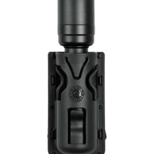 VEGA - Porte-lampe polymère orientable noire - holster & équipements