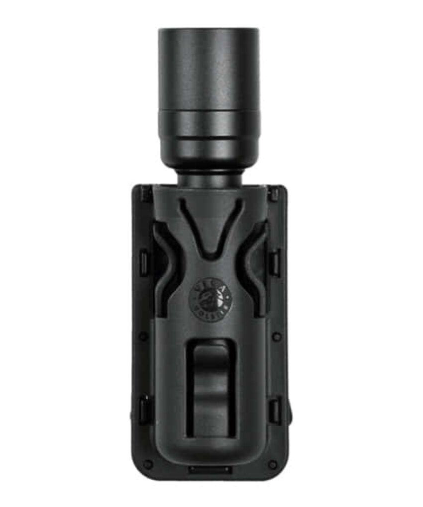 Porte-lampe polymère orientable noire - Vue principale