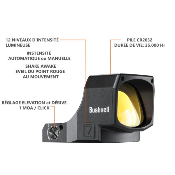 Point rouge Bushnell Extra grand angle RXM-300 – Image 3