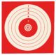 cibles 10 x 10 Rouge les 100 - Vue principale