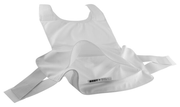 Housse blanche seule pour gilet pare balles BSST – Image 2