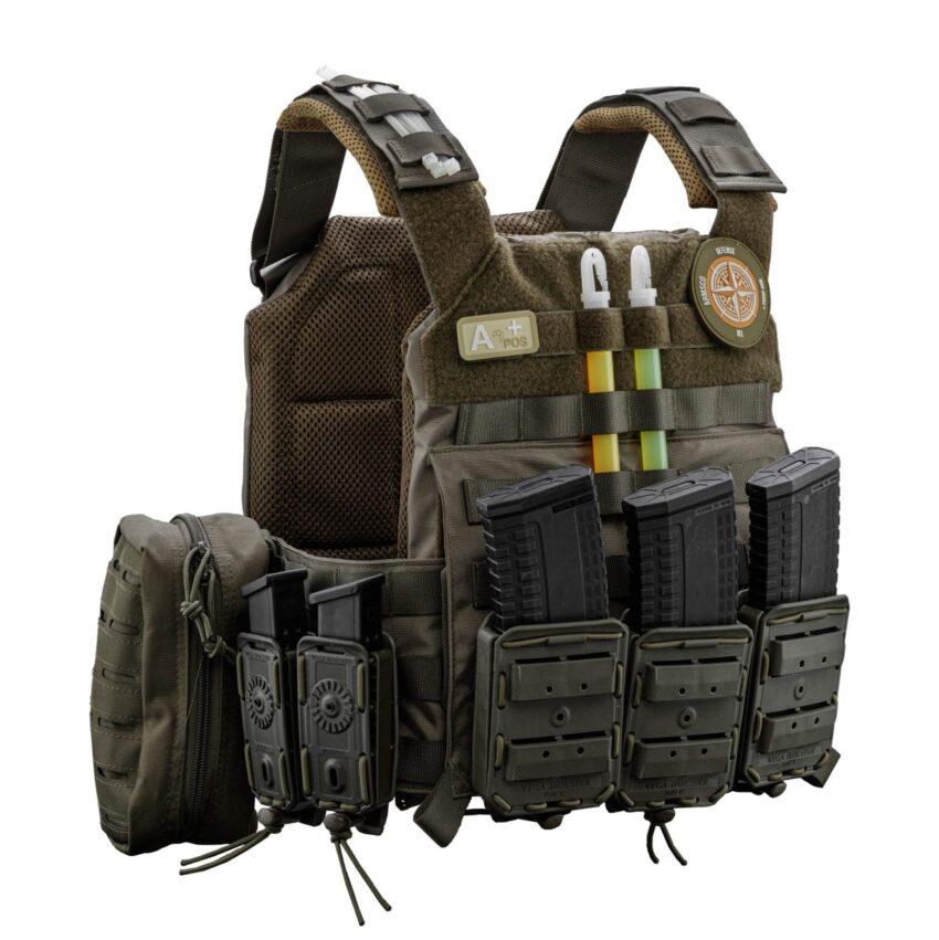 Porte-plaques BSST C-1 MOLLE standard - Vue principale