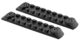 Set de 2 rails picatinny en polymère compatible KEYMOD – NOIR - Vue principale