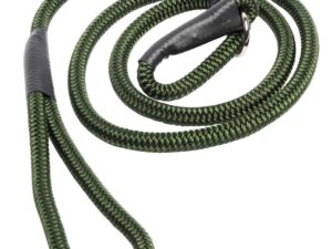 Laisse de présentation noeud coulant Verte diam 10 mm