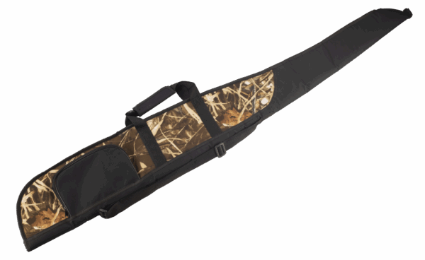 Etui Januel Fusil Champs avec Poche - 140 cm - Camo Roseaux
