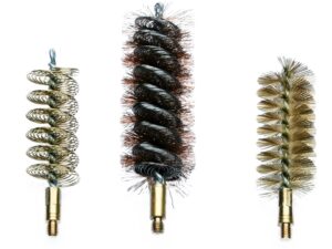 Brosse bronze Canon chromé Fusil cal 12
