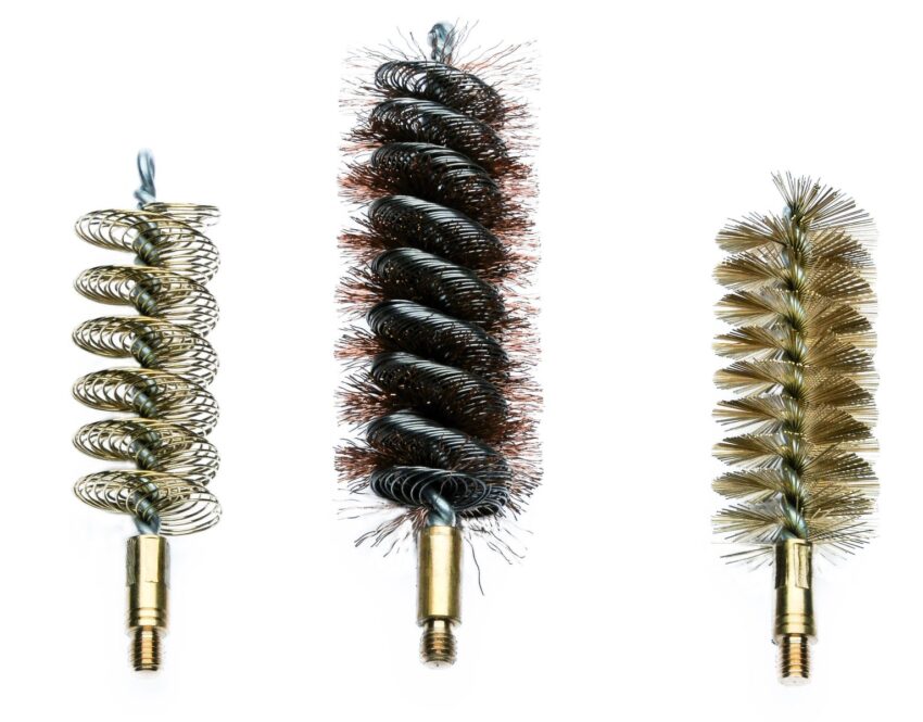 Brosse bronze Canon chromé Fusil cal 12 - Vue principale