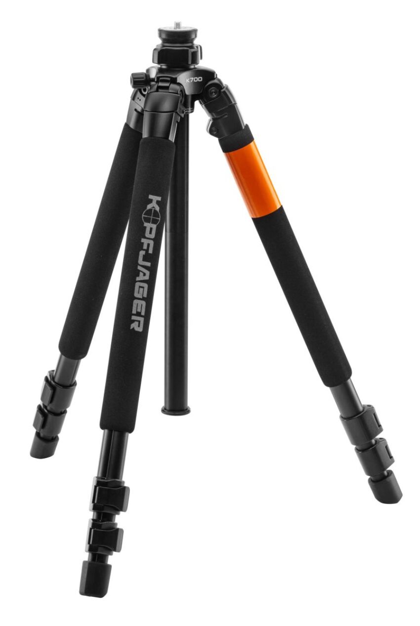 Trépied de tir KJI K700 aluminium sans tête - Vue principale