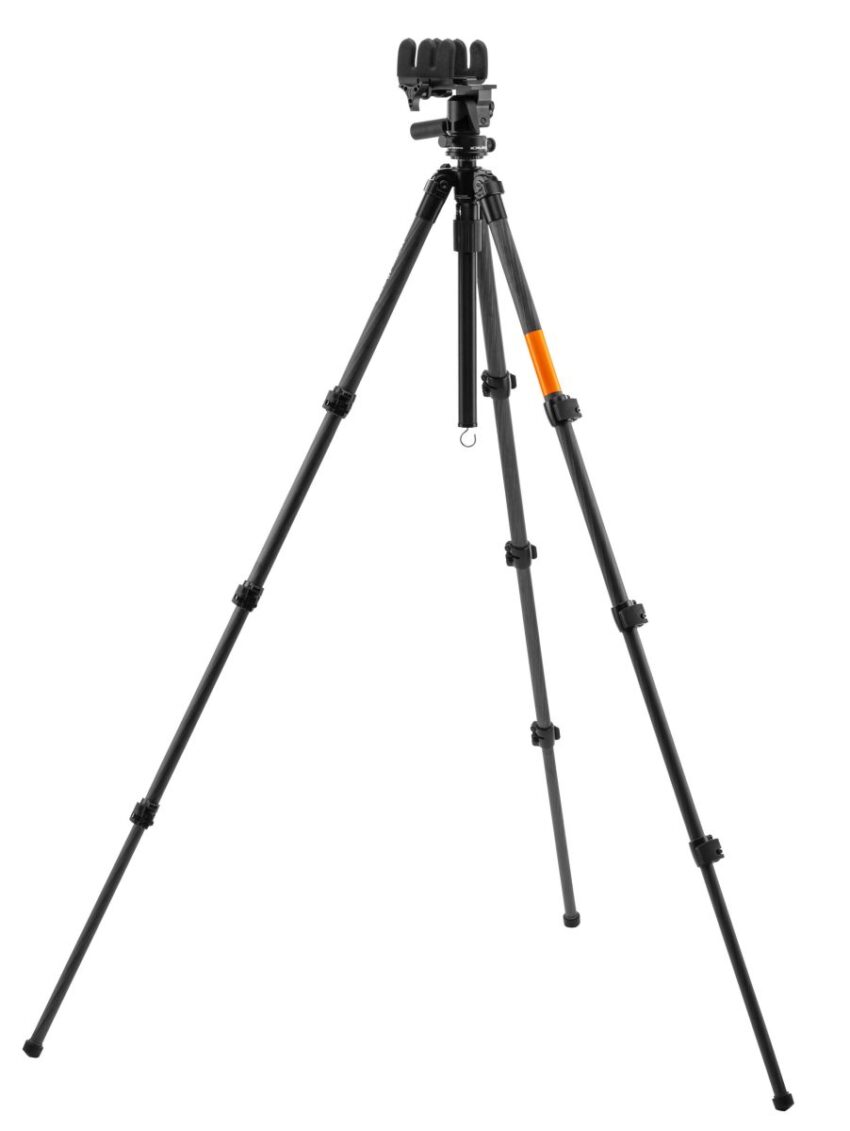 Combo Trépied de tir KJI K800 Carbone avec montage REAPER GRIP - Vue principale