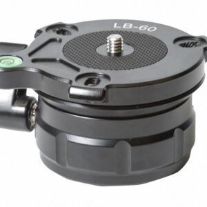 KJI PRECISION - Tête de montage avec niveau à bulle - bipieds, trépieds & cannes de pirsch