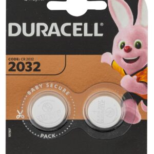 Pack de 2 piles CR2032 lithium 3 volts - Duracell - piles & batteries
