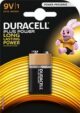 Pile 6LR61 9 volts – Duracell - Vue 1
